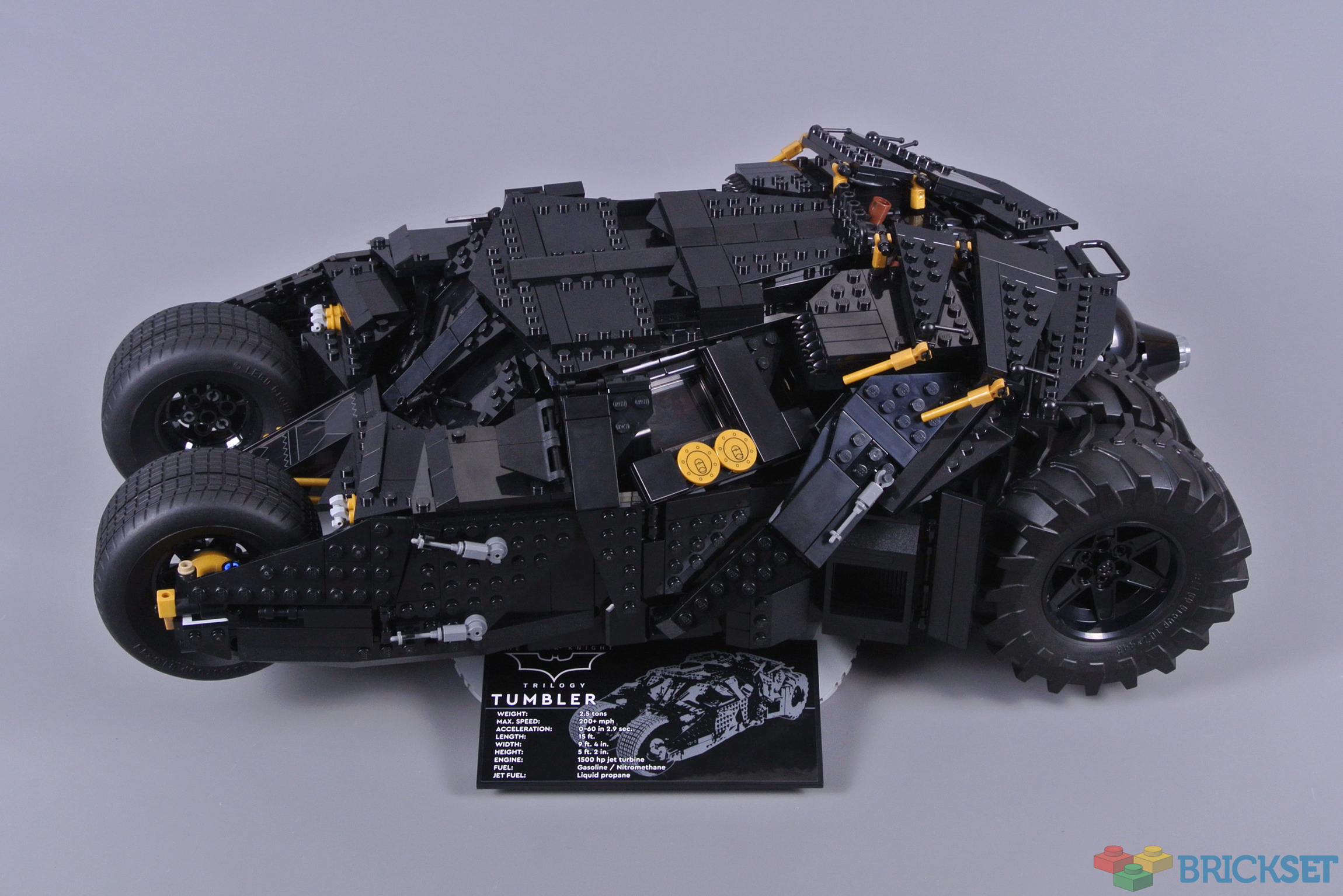 LEGO 76240 Batmobile Tumbler review Brickset